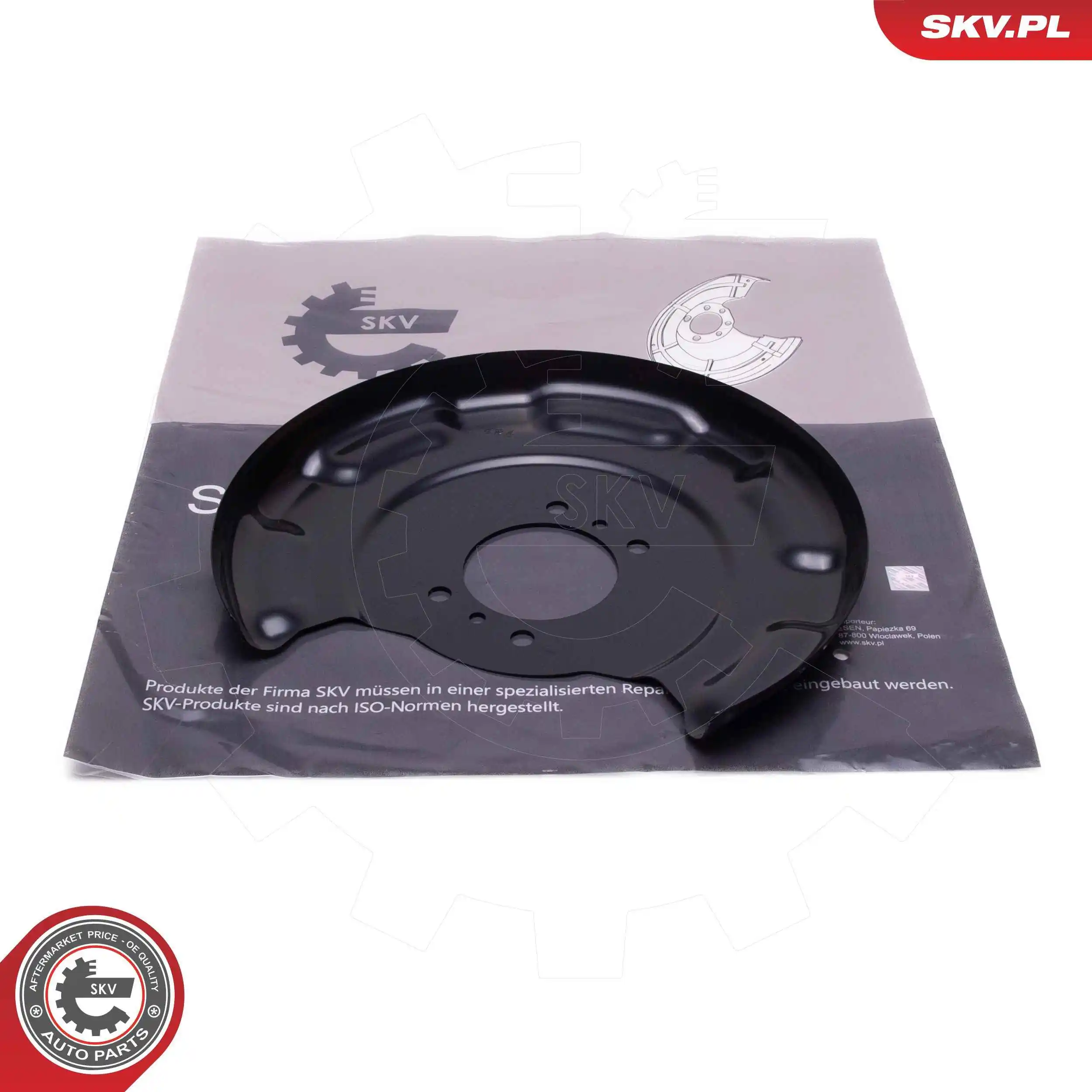 Splash Guard, brake disc